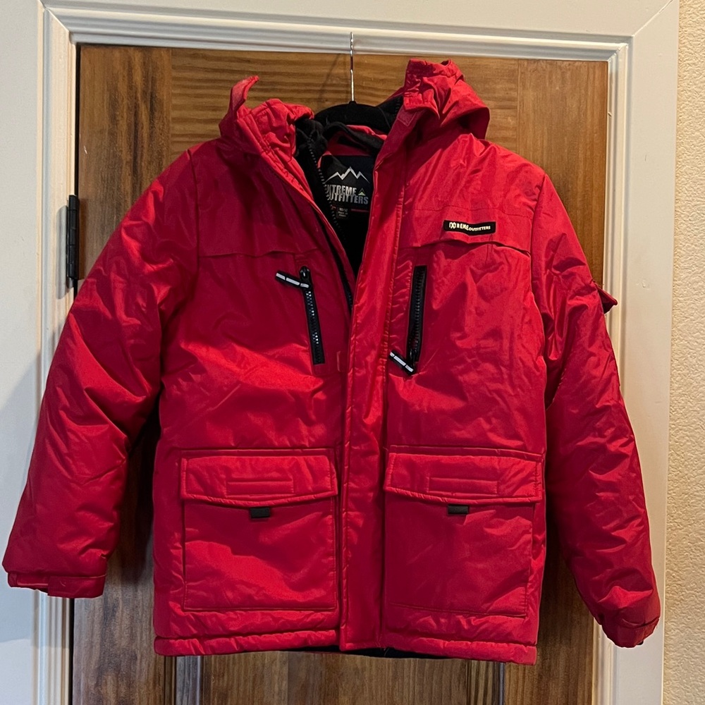 Kids Red Winter Jacket